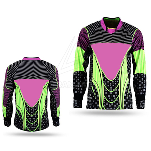 Elegante Pro Quality Fitness Wear Logotipo personalizado Nuevo diseño Mejor Paintball Jerseys - Product Image 2