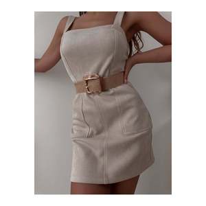Ceinture élastique tressée à boucle pour femme, ceinture de veste, ceinture de chemise, ceinture de robe - Wicker - Product Image 3