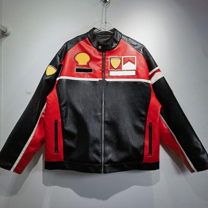 Jacket Ferrari Customizable Men's Fashion Racing Gear