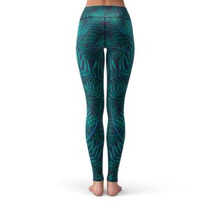 Leggings de Alta Calidad para Mujer, Conjunto de Yoga Transpirable de Punto, Spandex y Nailon, Logotipo Frontal, Cintura Elástica, Secado Rápido, Impresión por Sublimación - Product Image 2