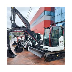 Excavadora HMK 65 ZT entregada con motor de bajo consumo y sistema hidráulico avanzado - Product Image 2
