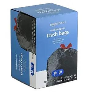 Bolsas de Basura para Cocina con Cordón, 13 Galones, Aroma Limpio y Fresco, 10% Material Reciclado Post-Consumo, Paquete de 45 - Product Image 2