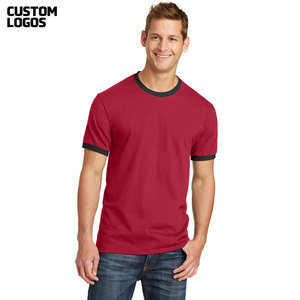 Camiseta de Algodón para Hombre, Corte Regular, Color Sólido, Cuello Redondo, Ultra Suave, Algodón Puro, Informal - Product Image 5