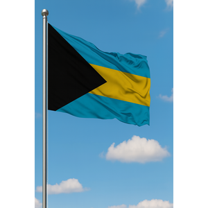 Bahamas Outdoor <b>Flag</b> Customizable World <b>Flag</b> with Digital Printing Aluminum Fiberglass <b>Pole</b> Silk Plastic Polyester Banners - Product Image 3