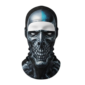 Pasamontañas de Poliéster con Estampado por Sublimación, Tejido de Poliéster Transpirable y Elástico, para Deportes al Aire Libre, Protector Facial - Product Image 2