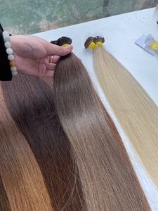 Extensions de cheveux à pointe plate, super double drawn, cheveux vierges 100% vietnamiens, livraison mondiale, doux et sans nœuds - Product Image 2