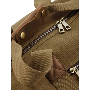 Sac de voyage en toile cirée personnalisé Heritage, sacs fourre-tout promotionnels pour le merchandising - Product Image 4