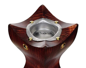 Tradebyd เครื่องเขียนทำจากไม้บาโคหรือทำด้วยมือคุณภาพระดับพรีเมี่ยมที่วางธูปอาหรับมีคุณสมบัติกันกลิ่นสำหรับเป็นของขวัญของตกแต่งบ้าน - Product Image 4