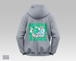 Vente en gros de sweats à capuche unisexe avec impression personnalisée 340Gsm pullover sweats à capuche pour hommes sweat à capuche lourd surdimensionné fabriqué au Viet Nam - Product Image 6
