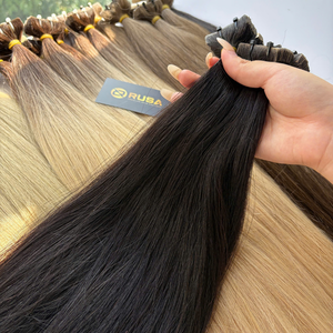 Extensiones de cabello con cinta invisible, súper doble densidad, color 1B, cabello humano virgen vietnamita, color de moda para el verano. - Product Image 3