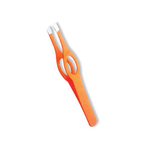 Pinzas para desplumar el pelo de las cejas impresas recubiertas de papel elegante con el mejor diseño Mango cómodo Logotipo personalizado Tendencia puntiaguda - Product Image 2