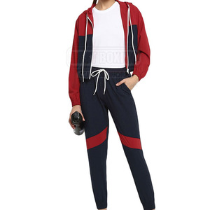 2025 nuevo estilo personalizar Logo mujeres chándales Pakistán hecho chándales de algodón de buena calidad - Product Image 2