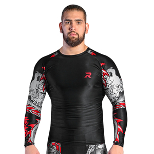 2023 vente en gros Rashguard chemise à manches longues Protection solaire UV à manches longues Rash Guard pour hommes - Product Image 1