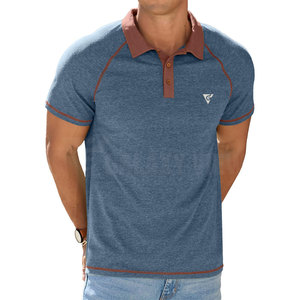 Polos pour hommes de haute qualité, couleur personnalisée, coupe ajustée, polos pour hommes avec logo personnalisé - Product Image 6