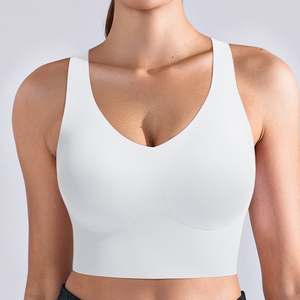 Sujetador cómodo Ropa deportiva Ropa de fitness y yoga Cómodo Push up Gym Tank Top Ajustable Fitness Mujeres Venta al por mayor Sujetadores deportivos de secado rápido - Product Image 1