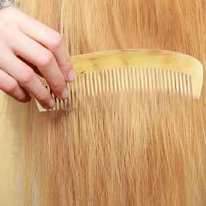 Peine de Cuerno de Búfalo Natural de Alta Calidad, Herramienta de Peinado Ecológica para Salón y Uso Doméstico, Directamente de la India - Product Image 2