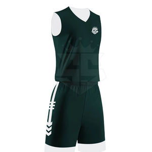 Uniforme de baloncesto reversible personalizado barato Haga su propio diseño Uniformes de camiseta de baloncesto reversibles en stock nuevo - Product Image 3