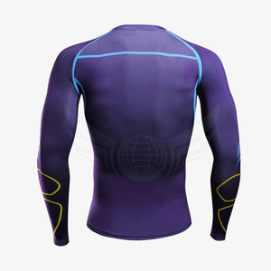 OEM Service Rash Guard Hommes Fitness wear Rash Guard Manches Longues Hommes Rash Guard Pour Les Jeunes - Product Image 2