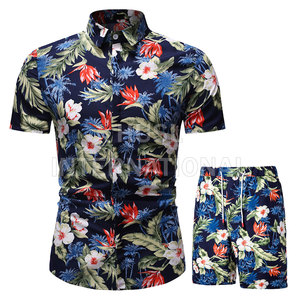 Ensemble de vêtements d'extérieur décontractés d'été pour hommes à séchage rapide à manches courtes Flexible respirant Personnalisable Sublimation Impression numérique en ligne - Product Image 1