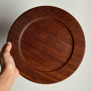 Plateau à fruits en bois d'acacia écologique moderne, design japonais créatif à bascule, plateau à tasses à thé multifonctionnel, haute qualité, restaurant - Product Image 5