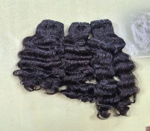 Cabello Remy indio natural 100% de la mejor calidad con ondas naturales y estilos de ondas profundas sueltas en diferentes texturas - Product Image 6