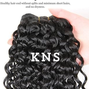 Extensions de cheveux humains indiens vierges non traités Remy, boucles printanières, tissage de cheveux à double trame, toutes couleurs, permanent, de 8 à 26 pouces - Product Image 1