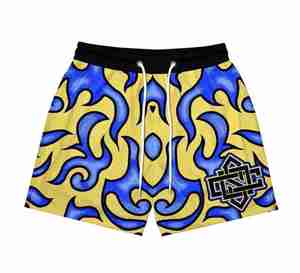 Vente en gros de short en maille de jogging d'entrejambe de 5 pouces personnalisé pour hommes respirant été mode poches solide décontracté Sublimation entrejambe - Product Image 3