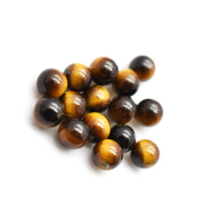 Cuentas redondas de ojo de tigre Natural, cuentas de 6mm, hebras de ojo de tigre, cuentas sueltas para fabricación de joyas, aplicaciones de joyería Diy - Product Image 4