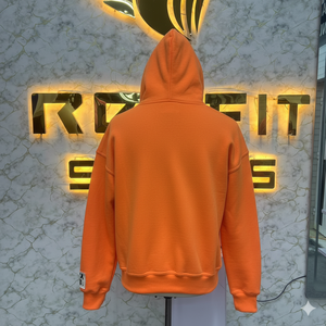 เสื้อฮู้ดสำหรับผู้ชายเสื้อฮู้ดแบบมีซิปพิมพ์ลายพัฟฉลากตามสั่ง - Product Image 4