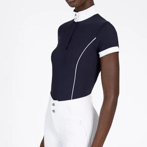 เสื้อขี่ม้าแขนสั้นสำหรับผู้หญิง รุ่นใหม่ล่าสุด สีสันตามสั่ง สำหรับขี่ม้า ชั้นในสำหรับขี่ม้า - Product Image 2