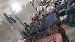 Alfombra de yute trenzada Reversible personalizada Felpudos de entrada rectangulares de nuevo diseño estilo liso lavable para casa y Hotel - Product Image 3