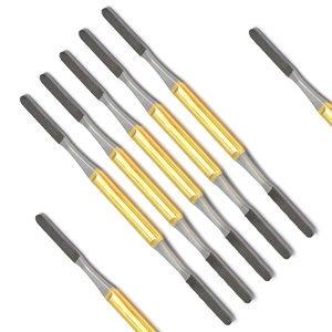 Râpe nasale TC Fomon à double extrémité en acier inoxydable, ensemble de 5 instruments pour ORL et chirurgie plastique, approuvé CE, manuel, réutilisable - Product Image 3