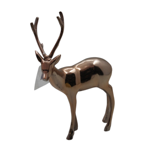 Nueva decoración decorativa de Navidad de aluminio Rein Deer F354 latón EPL hecho a mano personalizado hogar vajilla decorativa - Product Image 2