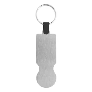 Llavero Metálico Personalizado SteelCart con Token, Gadgets Personalizados - Product Image 1