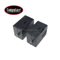 Conector Micro USB 2.0 Macho con Carcasa y Terminal de Tornillo, Adaptador de 5A, Carcasa de PP Niquelada de Latón, Controladores de Motor Avanzados