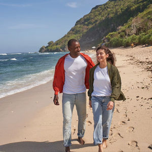 Chaqueta Bomber Cortavientos Ligera de Poliéster Lavado con Lana Ultifresh, Unisex, Informal, Impermeable, con Cremallera, Secado Rápido, Ecológica - Product Image 1