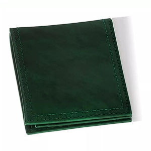 Carteras de piel auténtica cortas hechas a medida de la mejor calidad, hechas a mano con cierre de botón, característica impresa, precio al por mayor - Product Image 4