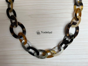 Tradebyd สร้อยคอเขาสัตว์ที่สง่างามเครื่องประดับทำด้วยมือธรรมชาติที่สมบูรณ์แบบสำหรับเป็นของขวัญและแฟชั่นในชีวิตประจำวัน - Product Image 6