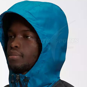 Chaqueta Cortavientos Impermeable y Transpirable de Alta Calidad para Hombre, con Cuello Alto, Ecológica, Elegante, de Lona, para Invierno, Servicio OEM - Product Image 4