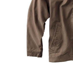 Pakistan Manufacturer's Custom <b>Canvas</b> <b>Men's</b> <b>Jackets</b> Design Collar Blank <b>Jacket</b> For <b>Man</b> Breathable Solid Color <b>Canvas</b> <b>Man</b> <b>Jackets</b> - Product Image 4
