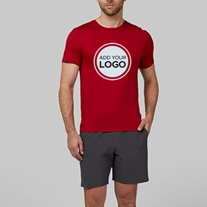 Soft Crew Neck Lightweight Tee <b>Shirts</b> Summer Basic Tops T <b>Shirts</b> <b>Moisture</b> <b>Wicking</b> Custom Logo T <b>Shirts</b> - Product Image 5