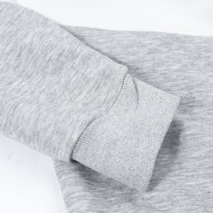 Coton Polyester Blank Plain Sweatshirts Matériaux originaux Pull Hommes Sweat Wear Broderie O Neck Shirt - Product Image 6