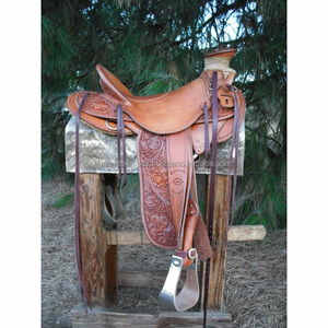 Selle Western en Cuir Véritable Y&Z pour Cheval - Prix de Gros Durable pour les Équidés - Product Image 6