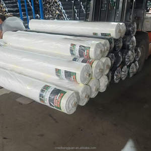 Esterilla de cubierta de tierra de hierba blanca para invernadero, tela de PE <span class=keywords><strong>PP</strong></span> tejida para jardín, barrera de hierba, tela de paisaje, alfombrilla de Control de malezas - Product Image 5