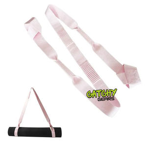 Boucles de sangle de fitness à domicile non élastiques en polyester et coton pour le yoga étirement des poignées de porte en polyester durable en nylon - Product Image 2