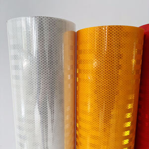 制造商工厂聚酯聚氯乙烯复古反光贴纸反光膜印刷路标材料板 - Product Image 2