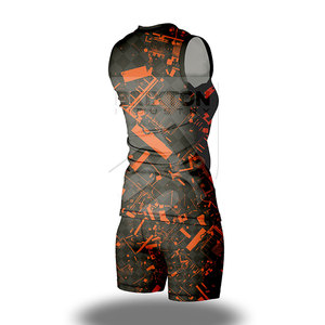 Uniforme de carrera personalizado para equipos de maratón Tela transpirable de secado rápido con servicio OEM ODM disponible - Product Image 4