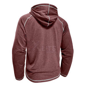 Modern Style Relaxed Fit Fitness <b>Hoodie</b> Perfect For <b>Workout</b> Practice Jogging And Active Lifestyle Comfort - Product Image 4