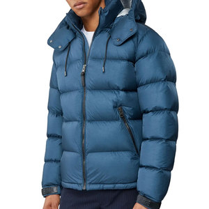 Veste matelassée pour hommes imprimée de logo personnalisé haut de gamme Style décontracté avec col montant pour l'hiver Option grande taille Prix bas! - Product Image 2