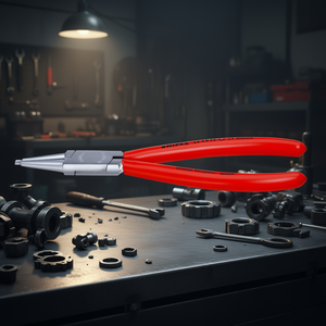 Alicates Knipex cromados para circlips internos, puntas rectas con mangos recubiertos de plástico para orificios. - Product Image 3